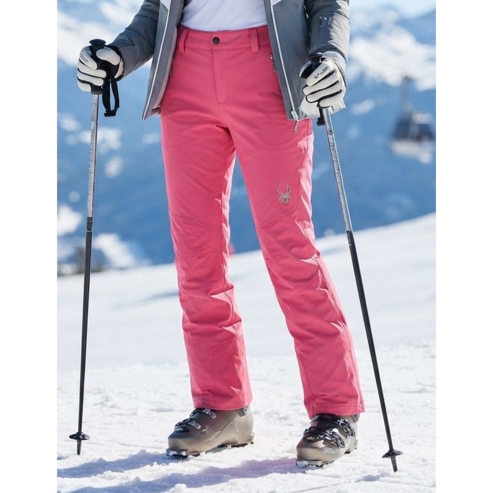 Spyder Ski Snowboard Pants Thinsulate Insulated Women 10 Pink Warm Winter 103314